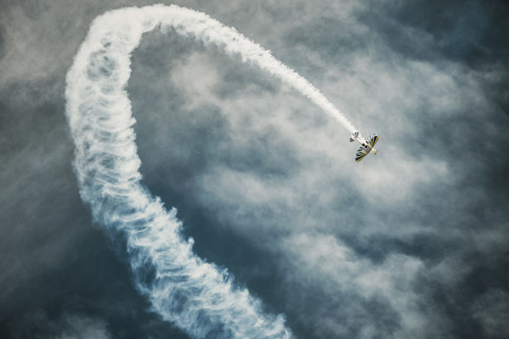 Fotografía titulada "Aircrafts #5" por Yancho Sabev, Obra de arte original, Fotografía digital Montado en Aluminio