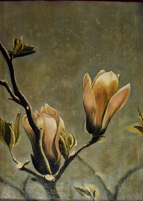 flower - Painting, 35x45 cm ©2012 by 凤岭 -
flower(花)