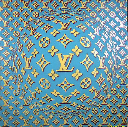 Planete Louis Vuitton 3, Painting by Yann Guinchan