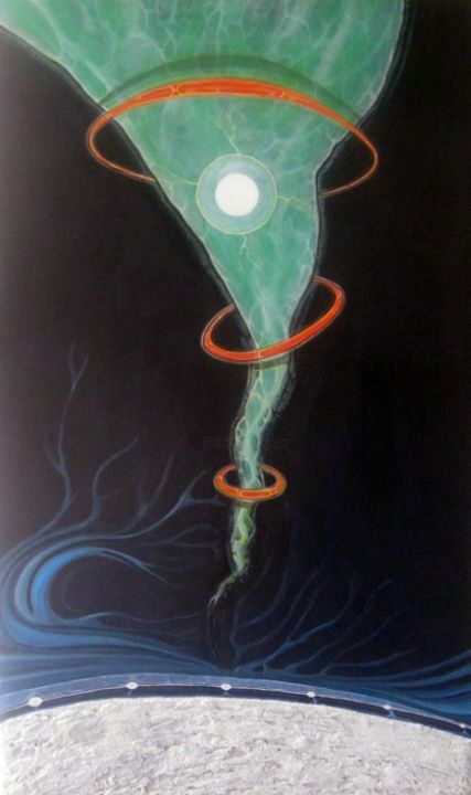 Painting titled "new-paintttt.jpg" by Yaniv Gutman, Original Art,