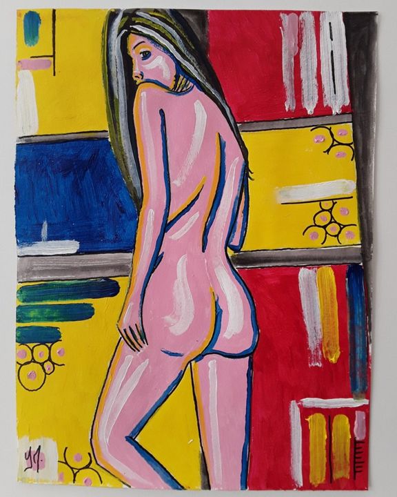 Peinture intitulée "#013" par Yann Messence, Œuvre d'art originale, Acrylique