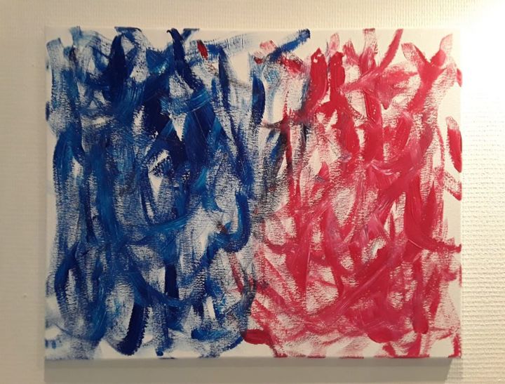 Peinture intitulée "La Marseillaise" par Yann Messence, Œuvre d'art originale, Acrylique