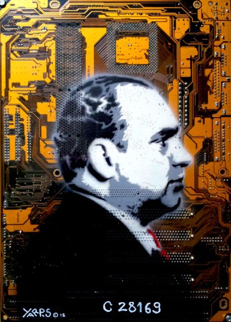 「Al Capone」というタイトルのデジタルアーツ Yarpsによって, オリジナルのアートワーク