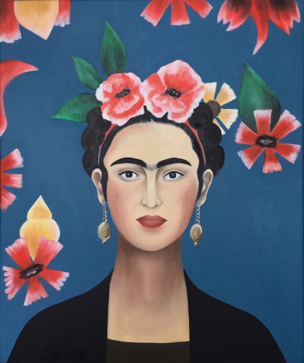 Frida Kahlo Malerei Von Yasemin S Artmajeur