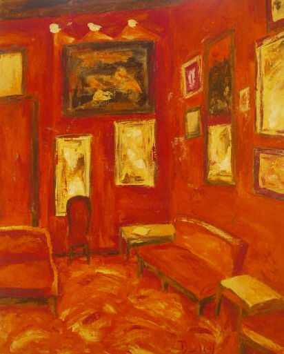 Peinture intitulée "THEATRE DES VARIETES" par Bloch, Œuvre d'art originale, Acrylique