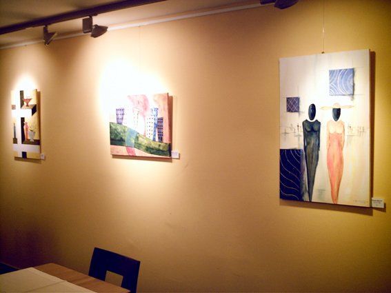 Painting titled "Expo à Sheraton Hot…" by Art-Is, Original Artwork