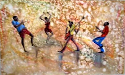 Painting titled "Temperament musical" by Art-Is, Original Artwork