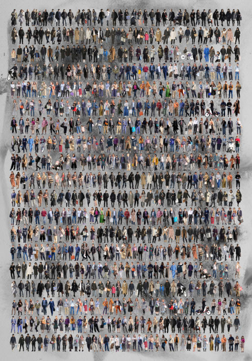 Photographie intitulée "Identity06" par Yasuo Kiyonaga, Œuvre d'art originale, Photographie numérique Monté sur Autre pannea…