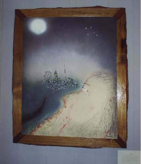 Картина под названием "To See" - Rodney Young, Подлинное произведение искусства