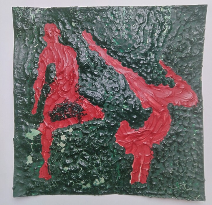 Painting,  18.4x18.4 cm 