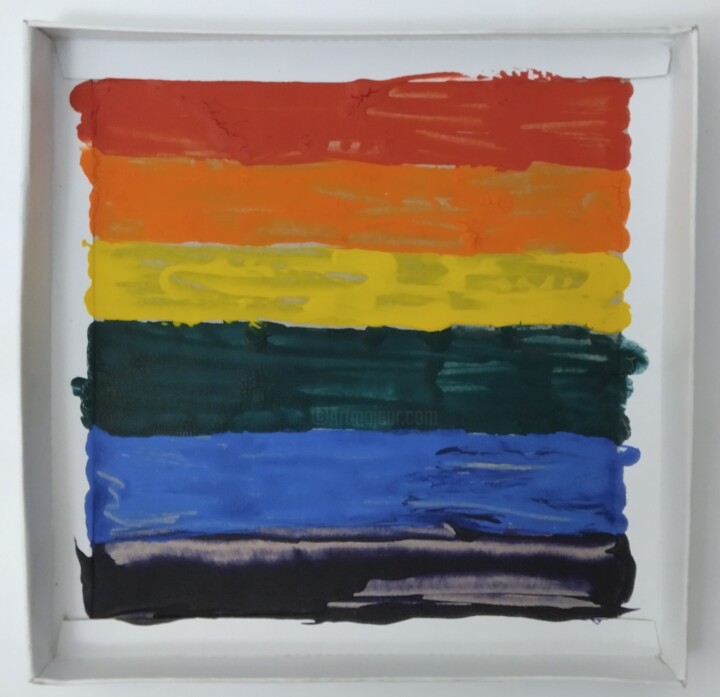 绘画 标题为“Pride untamed, yet…” 由Yeshaya Dank, 原创艺术品, 水彩