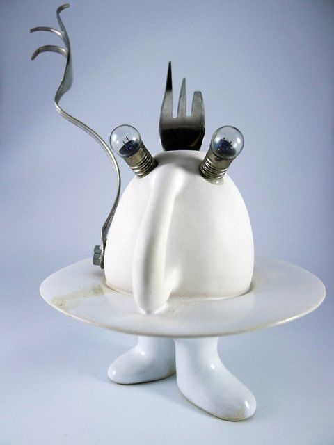 Sculpture titled "Coffee excuse" by Yeşim Bayrak, Original Artwork, Ceramics