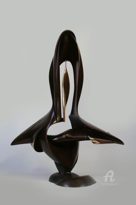 Скульптура под названием "OASIS" - Yevgeniy Prokopov, Подлинное произведение искусства, Бронза