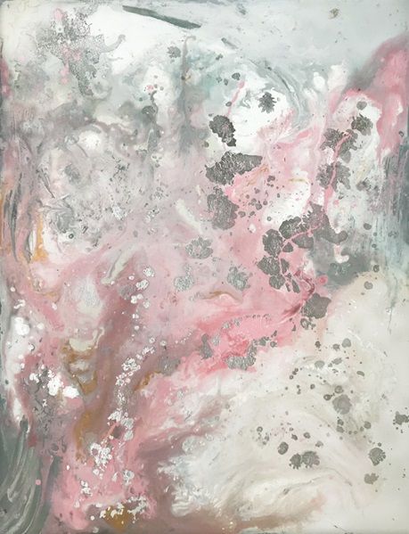 Картина под названием "Spring" - Julia Filatova, Подлинное произведение искусства, Акрил Установлен на Деревянная рама для н…