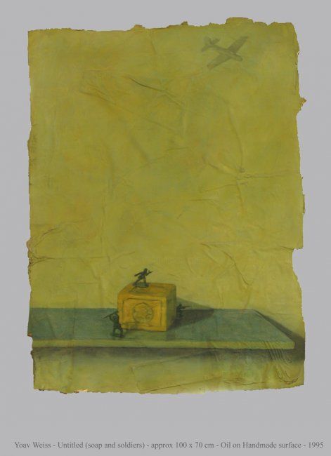 Peinture intitulée "Soap Solder" par Stephanie Heurtier, Œuvre d'art originale