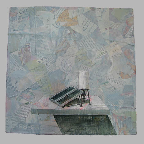 Peinture intitulée "Dud Shemesh" par Stephanie Heurtier, Œuvre d'art originale
