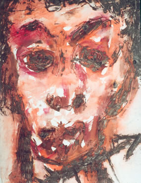 Pintura titulada "Yo, el cimarrón. De…" por Yonny, Obra de arte original, Oleo