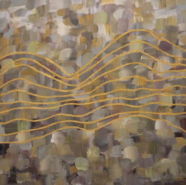 Картина под названием "Пустыня Мохаве/The…" - Софья Пирогова, Подлинное произведение искусства, Акрил