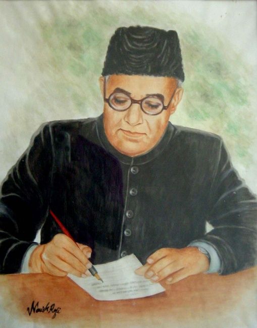 Painting titled "khan liaqat ali kha…" by Yousuf Sheikh, Original Artwork