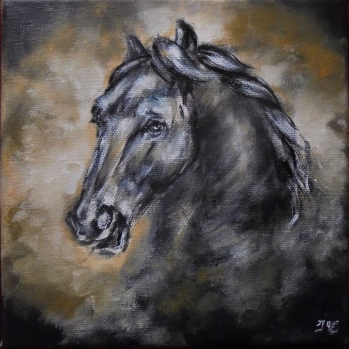 Painting titled "Gallyléo" by Isabelle Charpentier, Original Artwork, Acrylic
