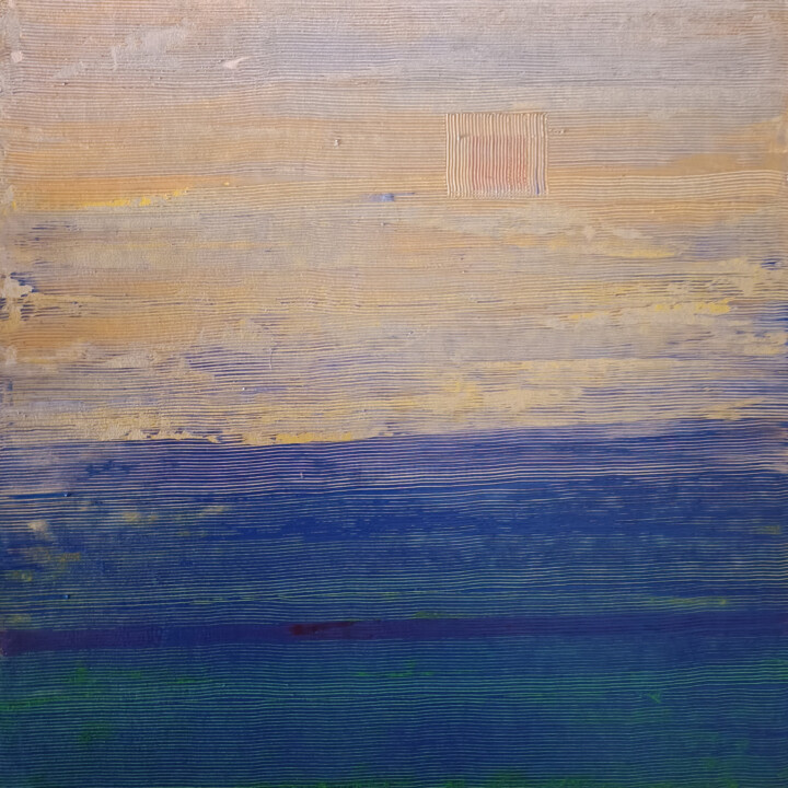 Pittura intitolato "The morning breeze." da Yulia Larionova, Opera d'arte originale, Acrilico