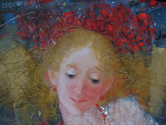 Collages titled "Doll.Reflection bel…" by Yulia Luchkina, Original Artwork, Other