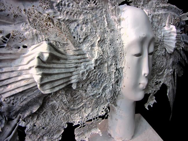 Sculpture titled "CASTA  DIVA. 1. det…" by Yulia Luchkina, Original Artwork, Mixed Media