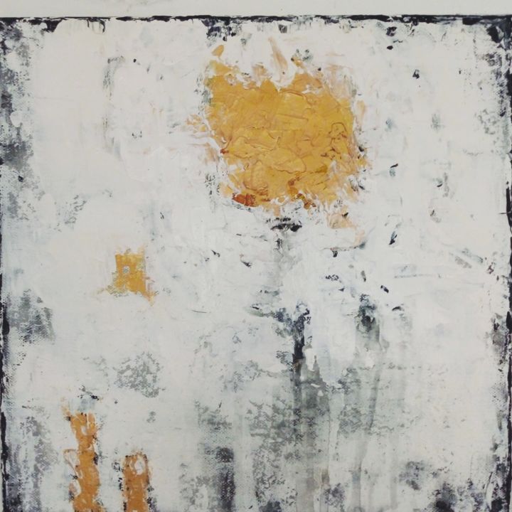 Malerei mit dem Titel "Tränen von der Sonne" von Julia Tokar (Jt), Original-Kunstwerk, Acryl