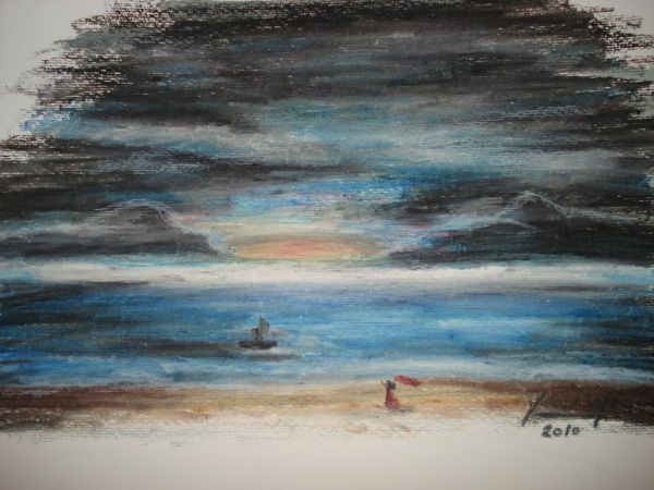 Pintura intitulada "paisagem" por Yuri.Maia, Obras de arte originais