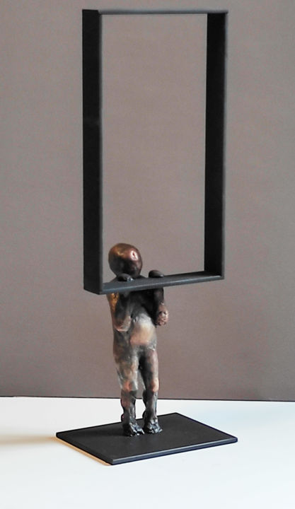 Escultura titulada "***Pry"" por Yuriy Kraft, Obra de arte original, Arcilla