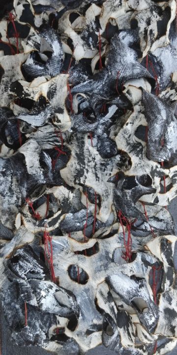 "Gray" başlıklı Tablo Yüsra Çimen Oruçoğlu tarafından, Orijinal sanat, Akrilik