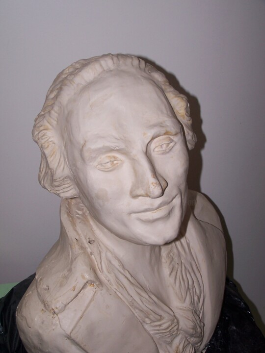 Sculpture intitulée "Suite de la sculptu…" par Yvelise Séraphin, Œuvre d'art originale, Plâtre
