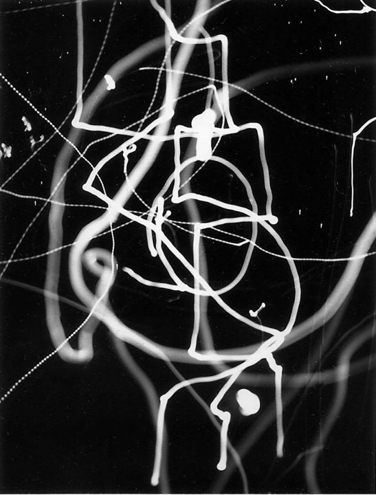 Photographie intitulée "Yves Lavallette ADP…" par Yves Lavallette, Œuvre d'art originale, Light Painting