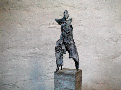 Sculpture intitulée "WARRIOR" par Yves Delplace, Œuvre d'art originale