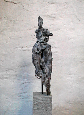 Sculpture intitulée "WOMAN" par Yves Delplace, Œuvre d'art originale