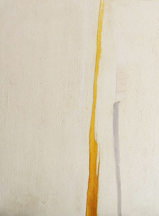 Peinture intitulée "Ombre" par Yves Robial, Œuvre d'art originale, Huile