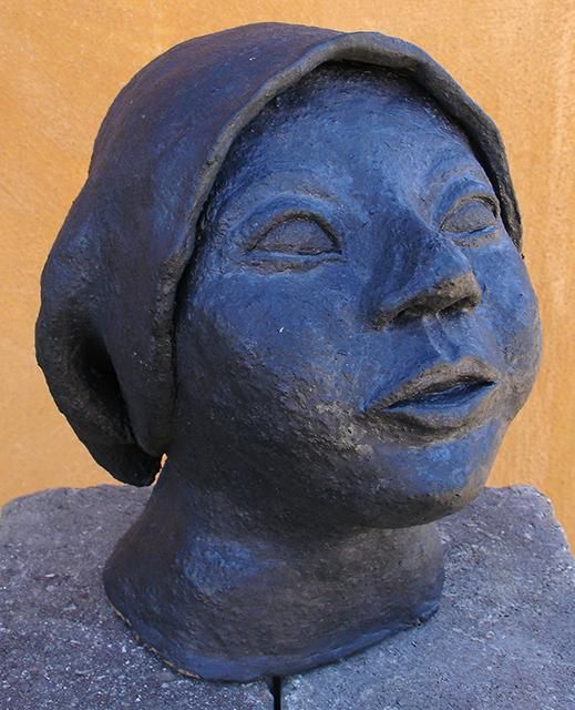 Sculpture titled ""IDA"" by Yvonne Omdal, Original Artwork, Ceramics