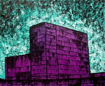 Painting titled "Used Nuclear Fuel S…" by Zachary Peirce, Original Artwork
