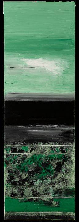 Pittura intitolato "Forest" da Zahra Salamat, Opera d'arte originale, Acrilico