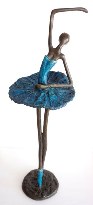 Skulptur mit dem Titel "Danseuse classique…" von Zako, Original-Kunstwerk, Bronze