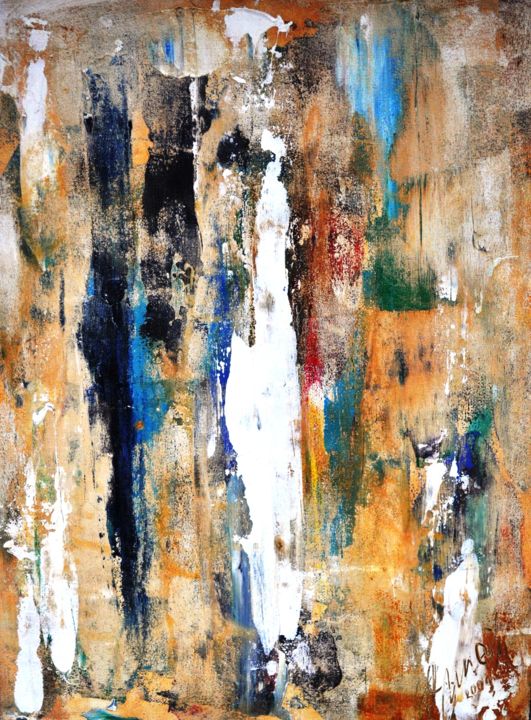 Painting titled "variations émotionn…" by Antonio Zamariola, Original Art, Acrylic