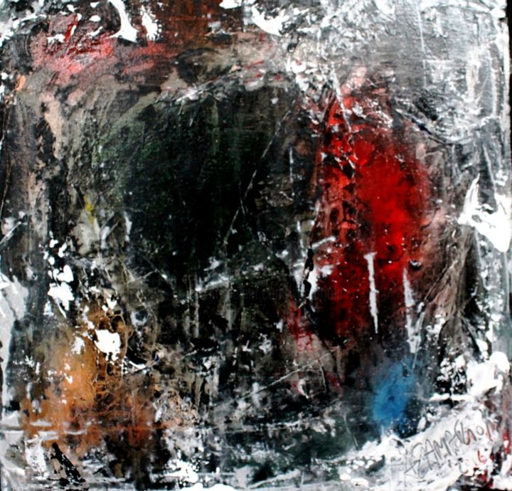 Peinture intitulée "Sans titre" par Antonio Zamariola, Œuvre d'art originale, Acrylique