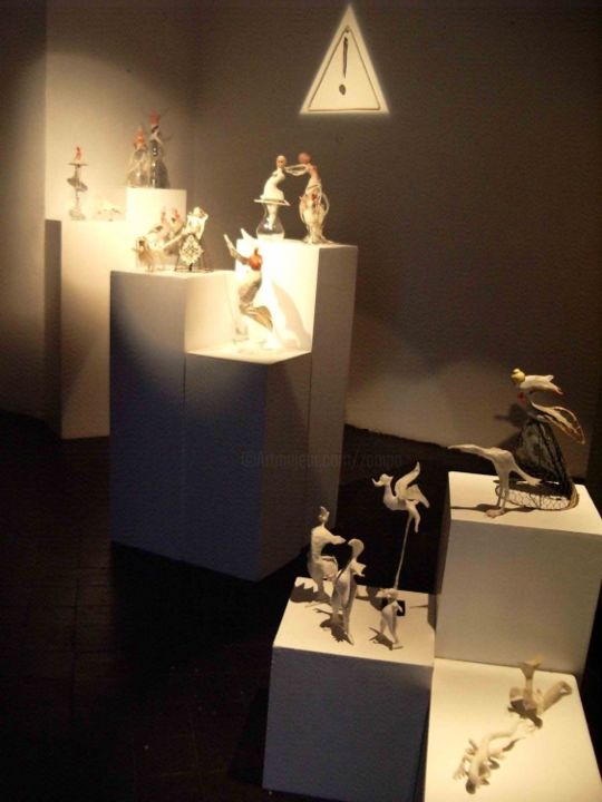 Sculpture intitulée "CHATILLON 2005" par Zampo, Œuvre d'art originale, Autre