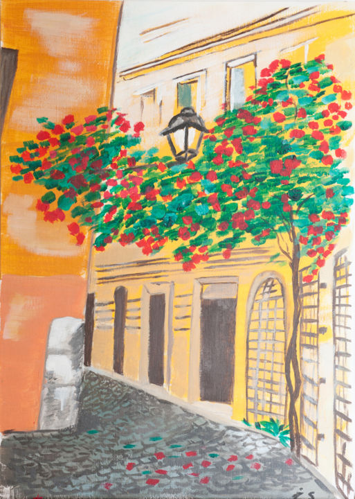 Painting titled "0002.jpg" by Zanna Sergeviča, Original Art, Acrylic