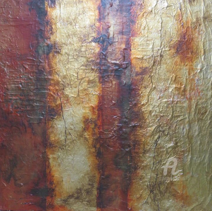 Ζωγραφική με τίτλο "Dust" από Zara Wren, Αυθεντικά έργα τέχνης