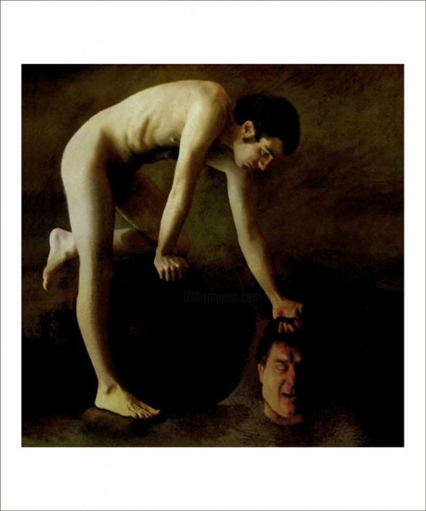 Fotografía titulada "David y Goliat" por Jesús Zatón, Obra de arte original,