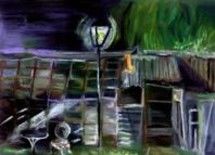 Painting titled "GLASSHOUSE, Preview…" by Zbych Trofimiuk, Original Art,