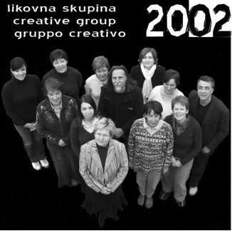 Painting titled "skupina2002sl.jpg" by Zdenka Bravničar, Original Artwork
