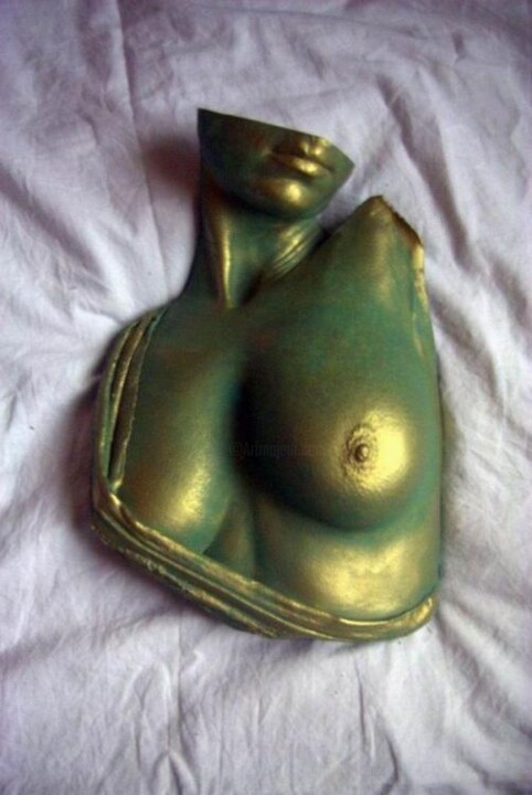 Sculpture titled "buste" by Zeddé, Original Artwork