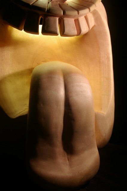 Peinture intitulée "Mask #01" par David Zeller, Œuvre d'art originale,